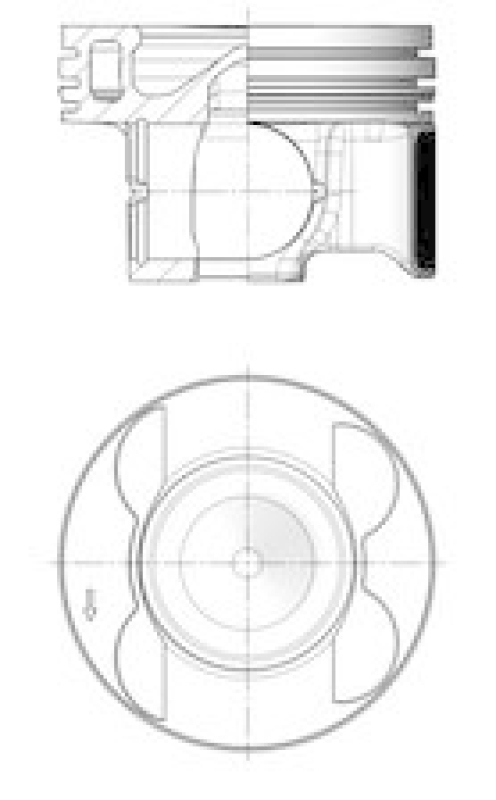 KOLBENSCHMIDT Piston