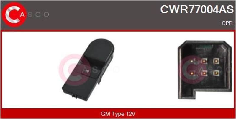 CASCO Switch, window regulator