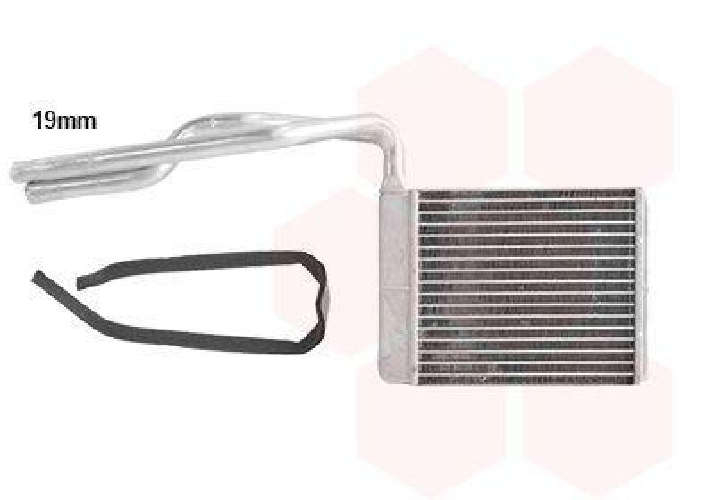 VAN WEZEL W&auml;rmetauscher, Innenraumheizung *** IR PLUS *** 18016702