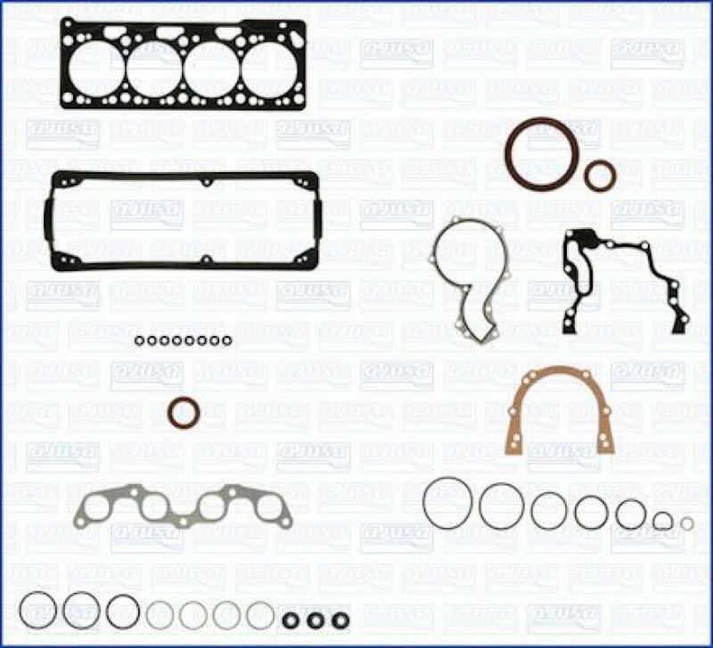 AJUSA Dichtungsvollsatz, Motor MULTILAYER STEEL