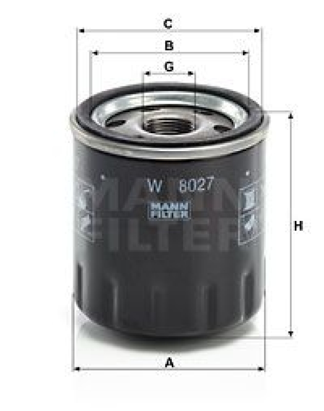 MANN-FILTER Oil Filter