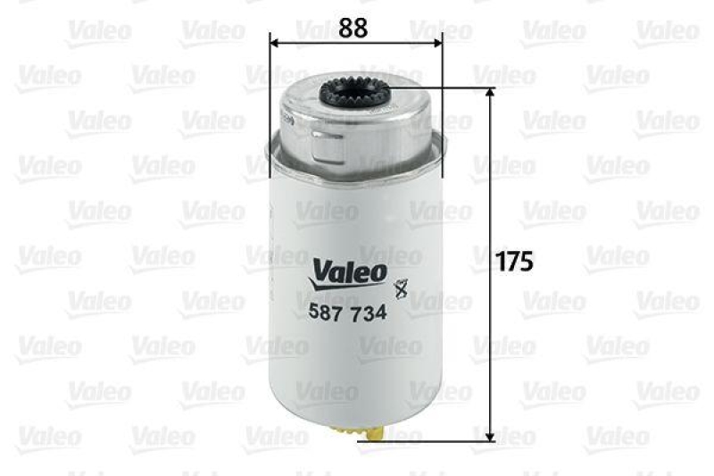 VALEO Kraftstofffilter 587734