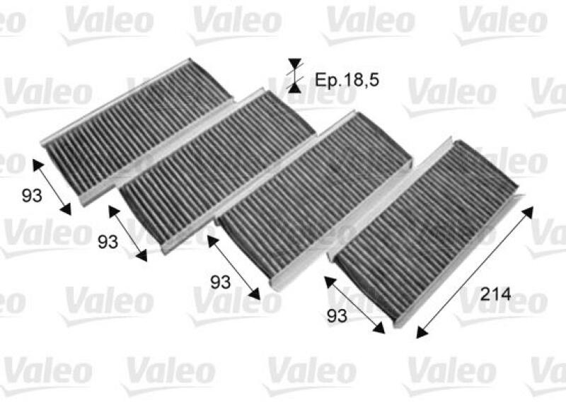 VALEO Filter, Innenraumluft VALEO PROTECT