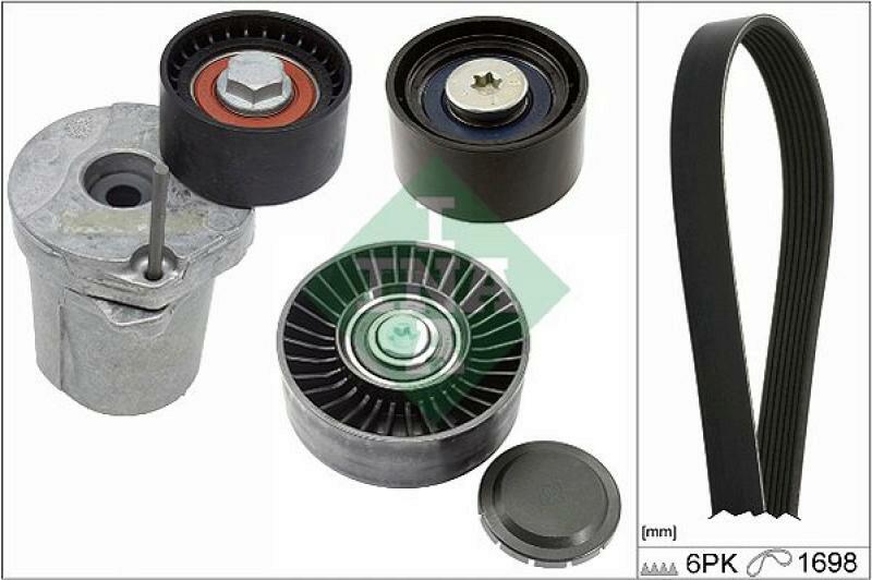 INA V-Ribbed Belt Set