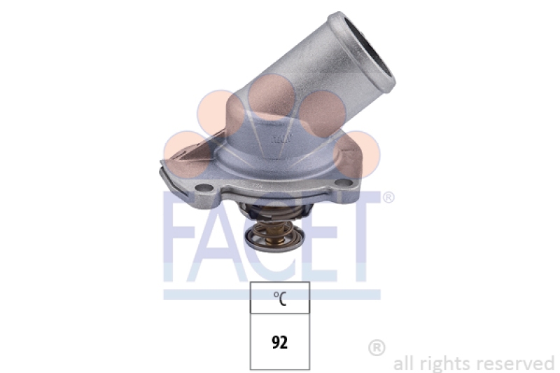 FACET Thermostat für Kühlmittel / Kühlerthermostat Made in Italy - OE Equivalent