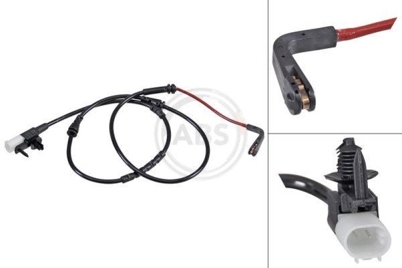 Warning Contact, brake pad wear