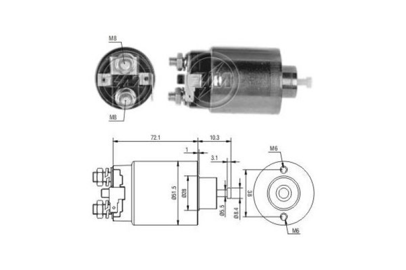 ERA Magnetschalter für Starter / Anlasser