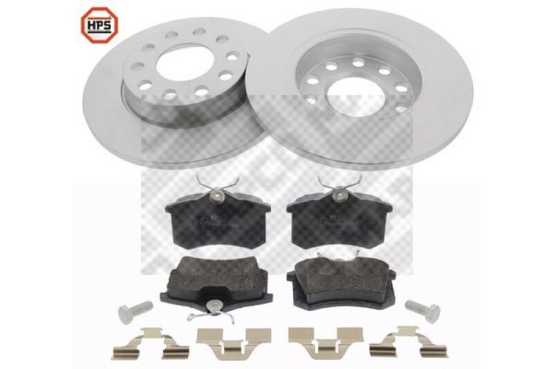 MAPCO Brake Set, disc brakes