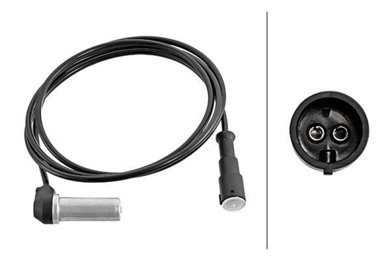 HELLA Sensor, Raddrehzahl 6PU230048-051