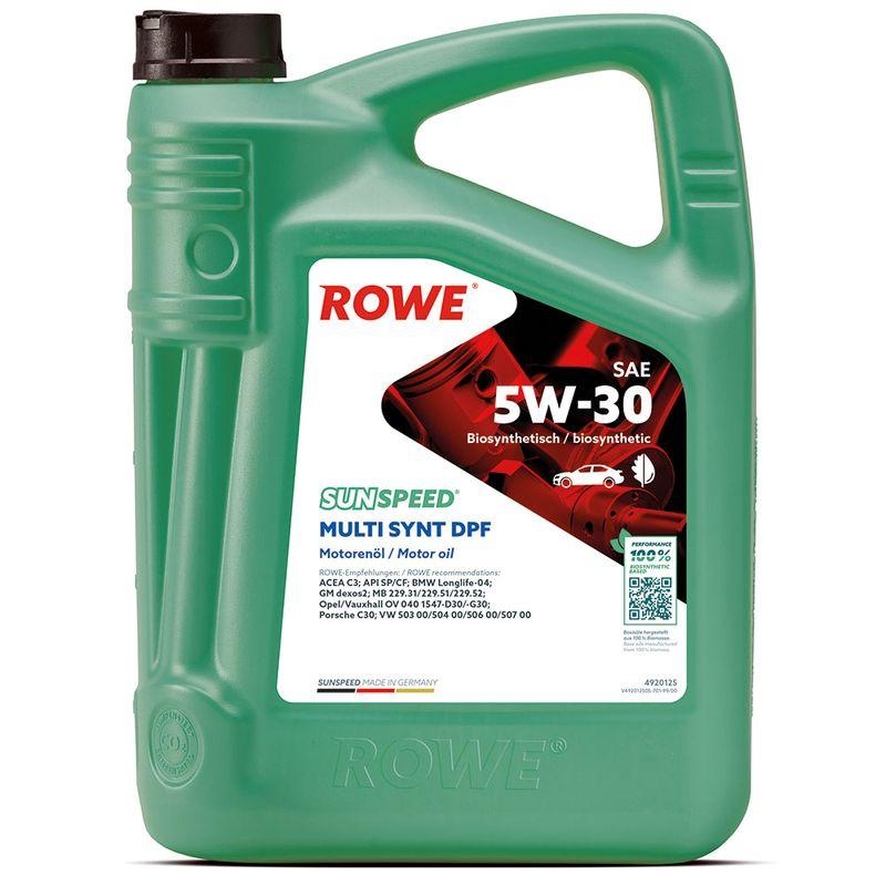 5L Rowe SUNSPEED MULTI SYNT DPF SAE 5W-30 Motorenöl ACEA C3 API SP/CF GM dexos2