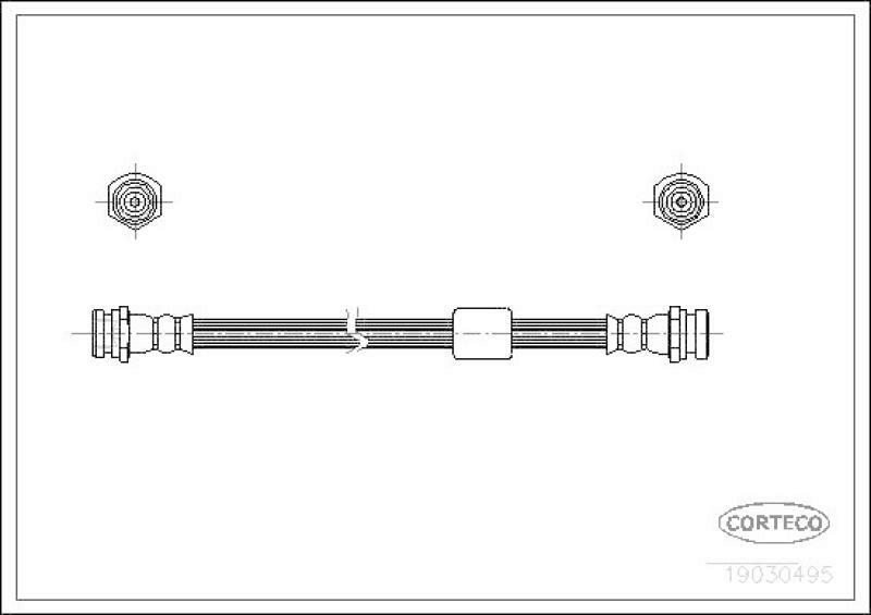 CORTECO Brake Hose