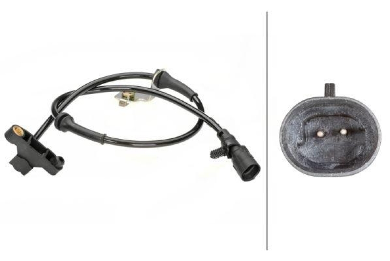 HELLA Sensor, Raddrehzahl 6PU 230 040-251
