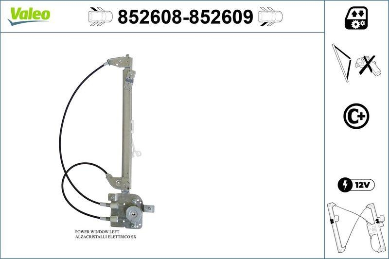 VALEO Fensterheber 852608