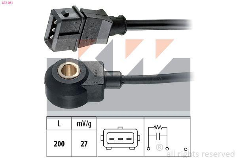 KW Klopfsensor Made in Italy - OE Equivalent