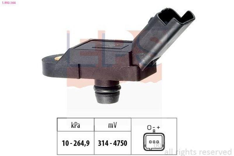 EPS Luftdrucksensor, Höhenanpassung Made in Italy - OE Equivalent