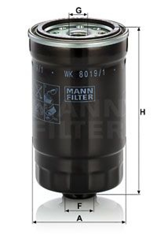 MANN-FILTER Kraftstofffilter