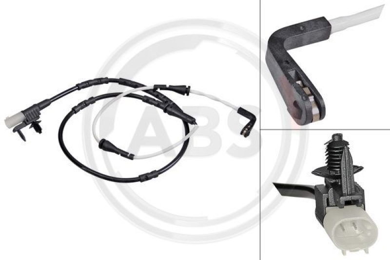 Warning Contact, brake pad wear