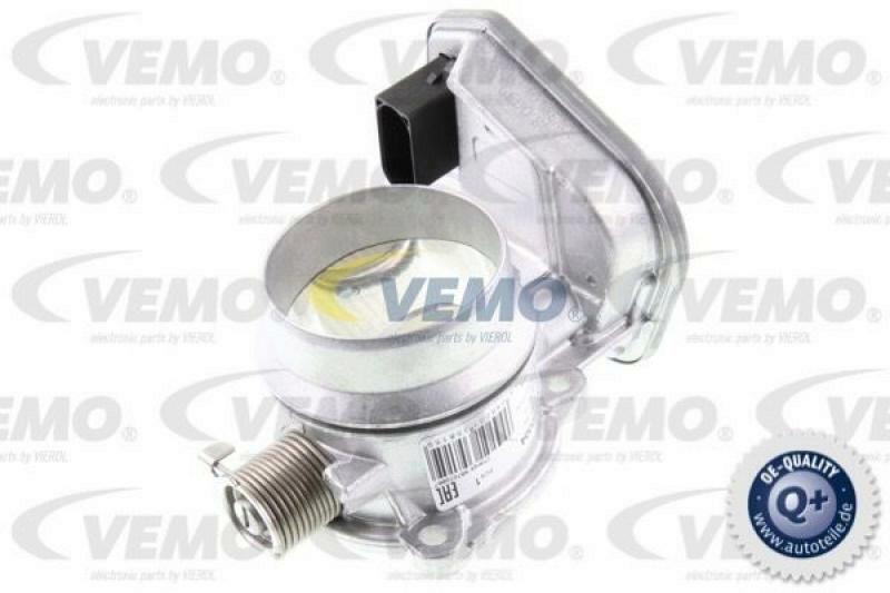 VEMO Throttle body Q+, original equipment manufacturer quality MADE IN GERMANY