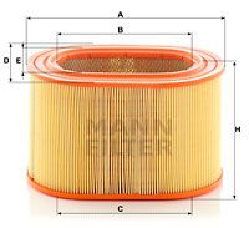 MANN-FILTER Air Filter