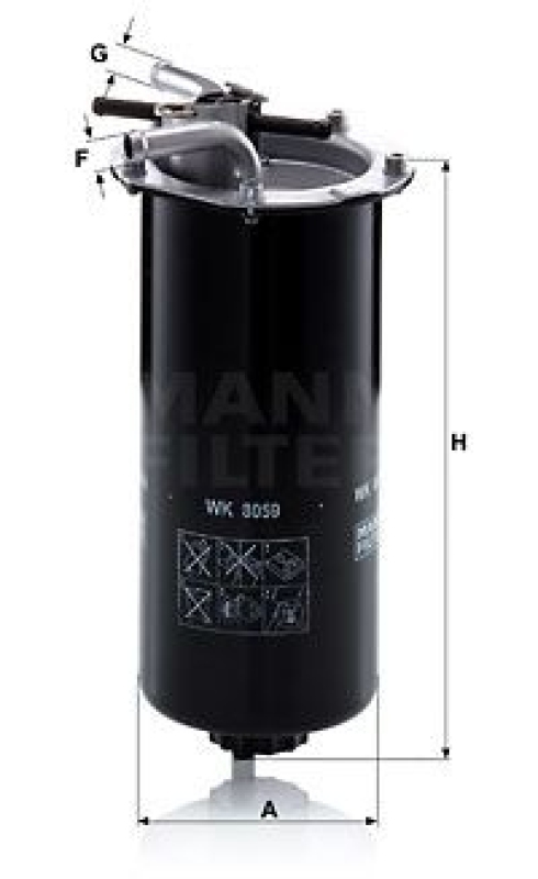 MANN-FILTER Fuel Filter
