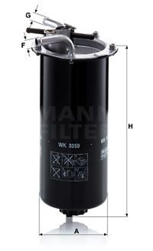 MANN-FILTER Kraftstofffilter