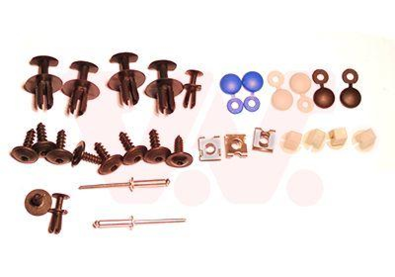 VAN WEZEL Mounting Kit, bumper