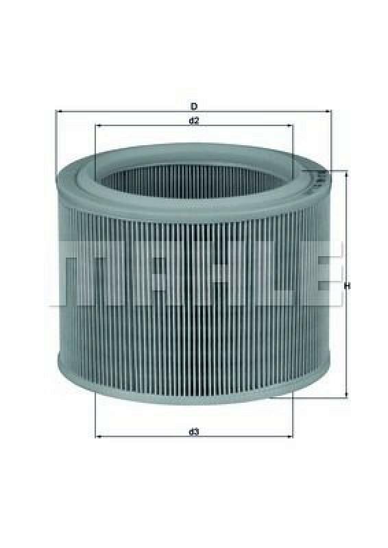 MAHLE ORIGINAL Air Filter