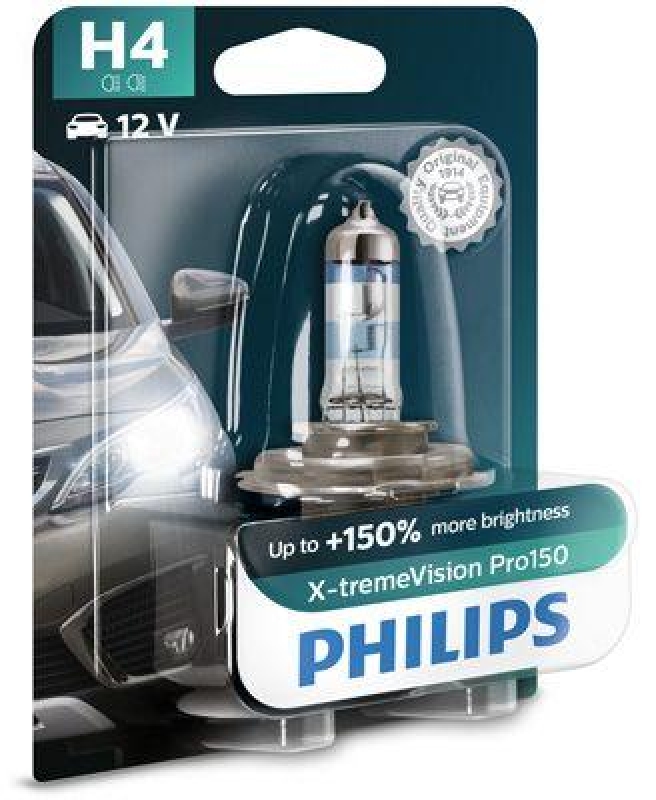 PHILIPS Glühlampe X-tremeVision Pro150