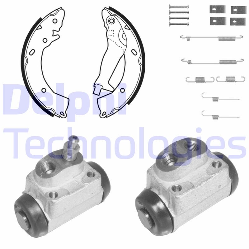 DELPHI Bremsbackensatz