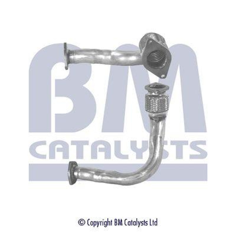 BM Catalysts Abgasrohr Auspuffanlage Vorne passend für Fiat Fiorino Pick...