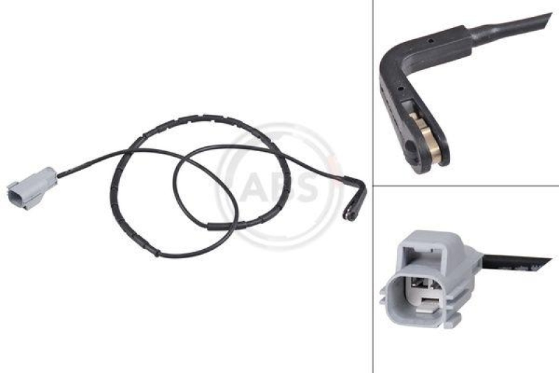 Warning Contact, brake pad wear