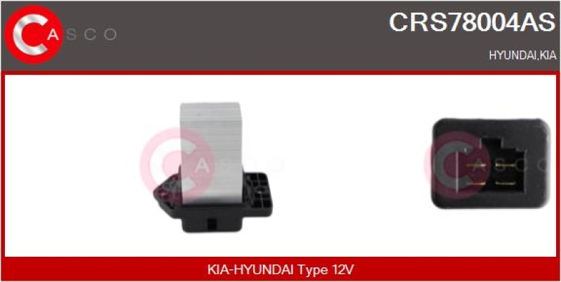 CASCO Resistor, interior blower