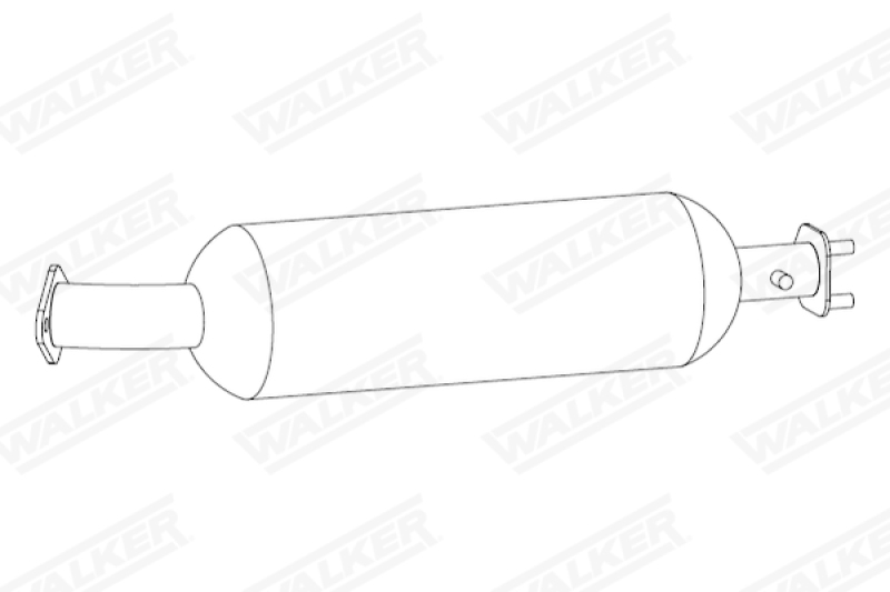 WALKER Ruß-/Partikelfilter, Abgasanlage EVO C