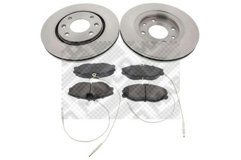 MAPCO Brake Set, disc brakes