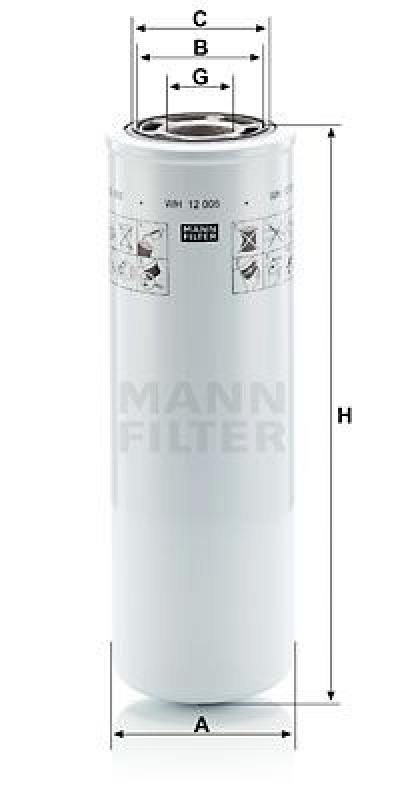 MANN-FILTER Hydraulic Filter, automatic transmission