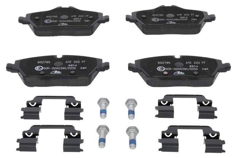 ATE Bremsscheiben + Bremsbeläge Vorne Hinten passend für Mini One Cooper F56 F57