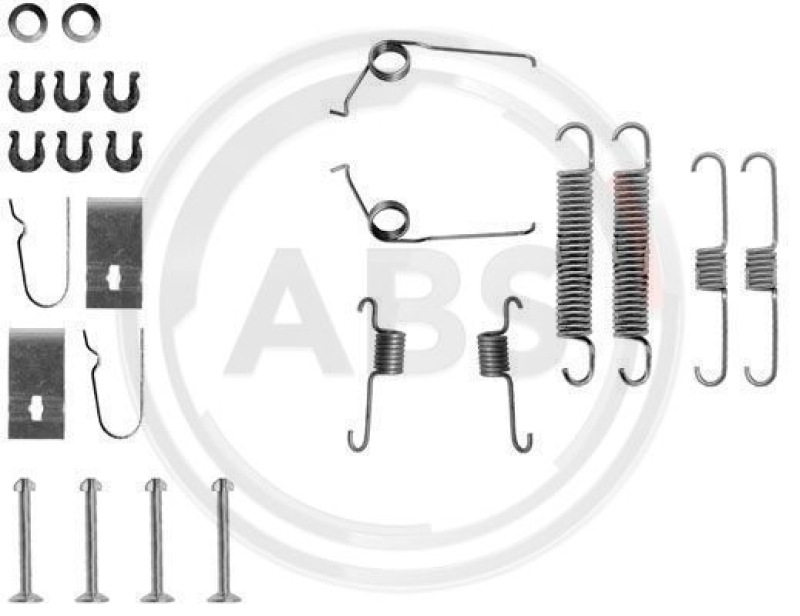 A.B.S. Accessory Kit, brake shoes