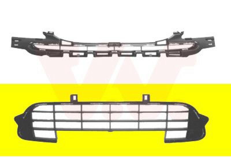 VAN WEZEL Lüftungsgitter, Stoßfänger