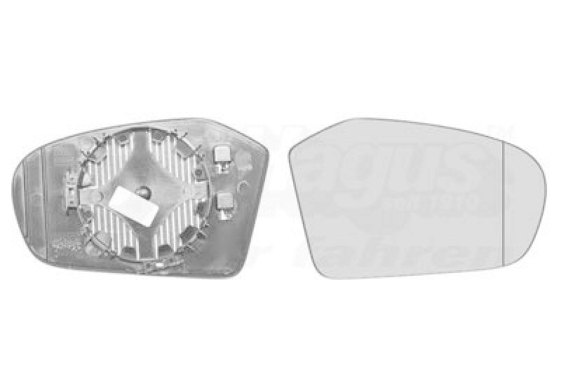 VAN WEZEL Mirror Glass, outside mirror * HAGUS *