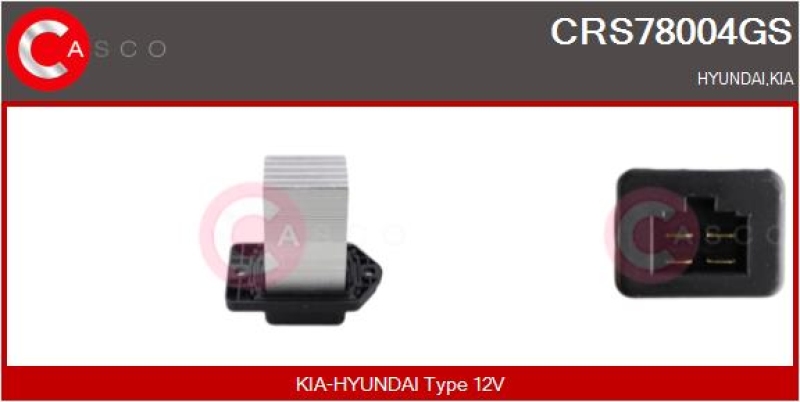 CASCO Resistor, interior blower