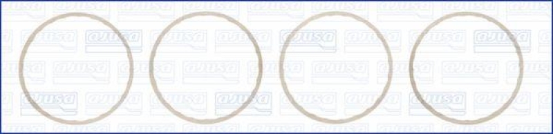 AJUSA O-Ring Set, cylinder sleeve