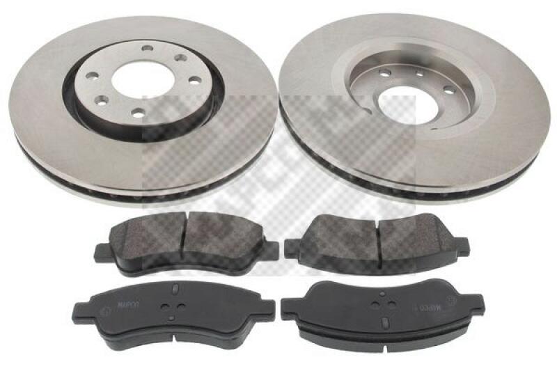 MAPCO Brake Set, disc brakes