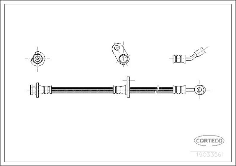 CORTECO Bremsschlauch