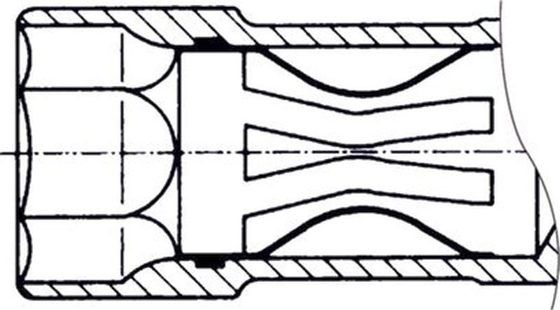 HAZET Spark Plug Spanner