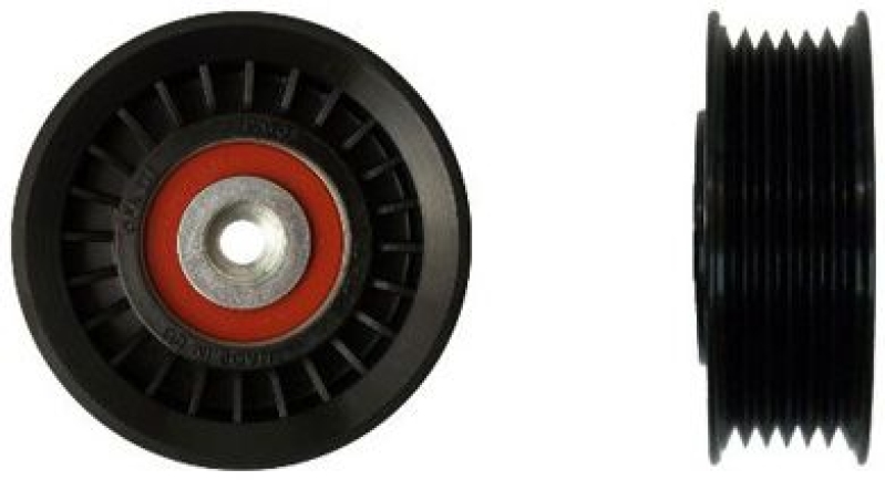 DENCKERMANN Tensioner Pulley, V-ribbed belt
