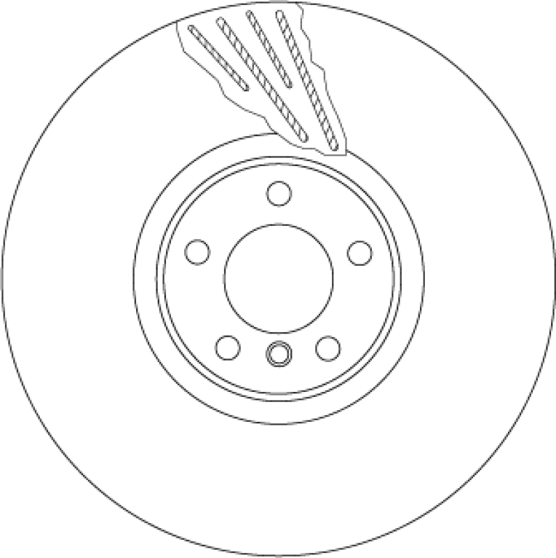 TRW Bremsscheibe DF6619S