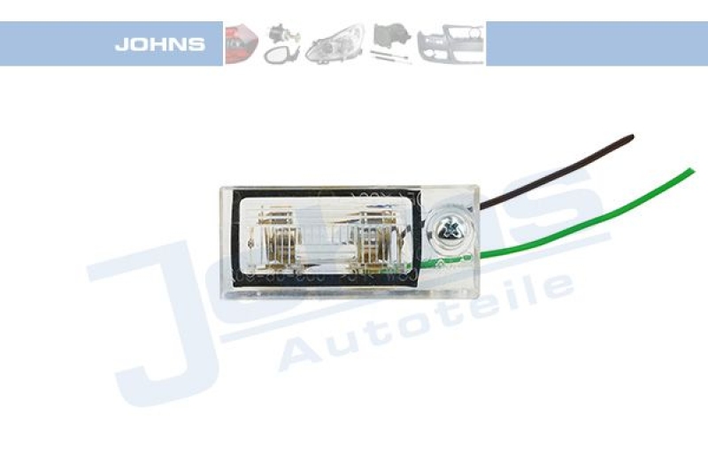 JOHNS Licence Plate Light