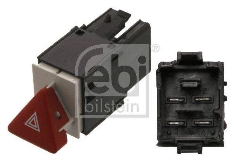 FEBI BILSTEIN Hazard Light Switch febi Plus