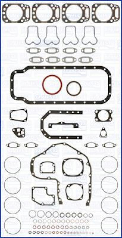 AJUSA Dichtungsvollsatz, Motor FIBERMAX