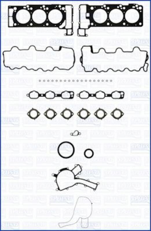 AJUSA Full Gasket Set, engine MULTILAYER STEEL